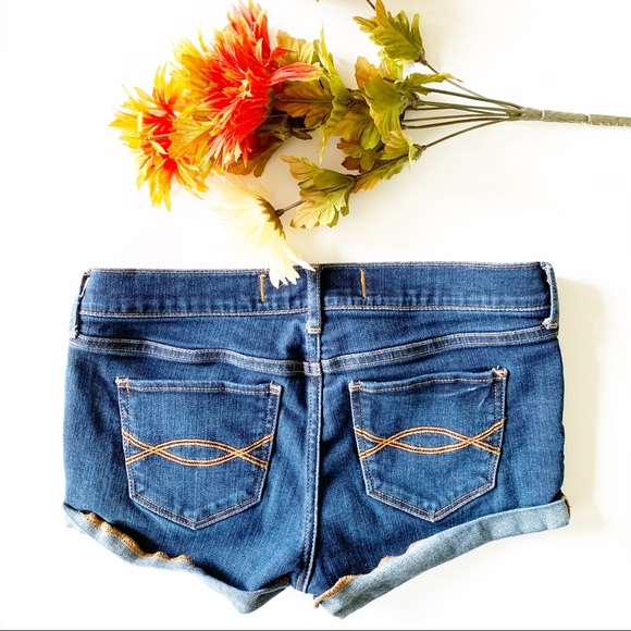 Abercrombie & Fitch | distressed denim shorts - Picture 2 of 4